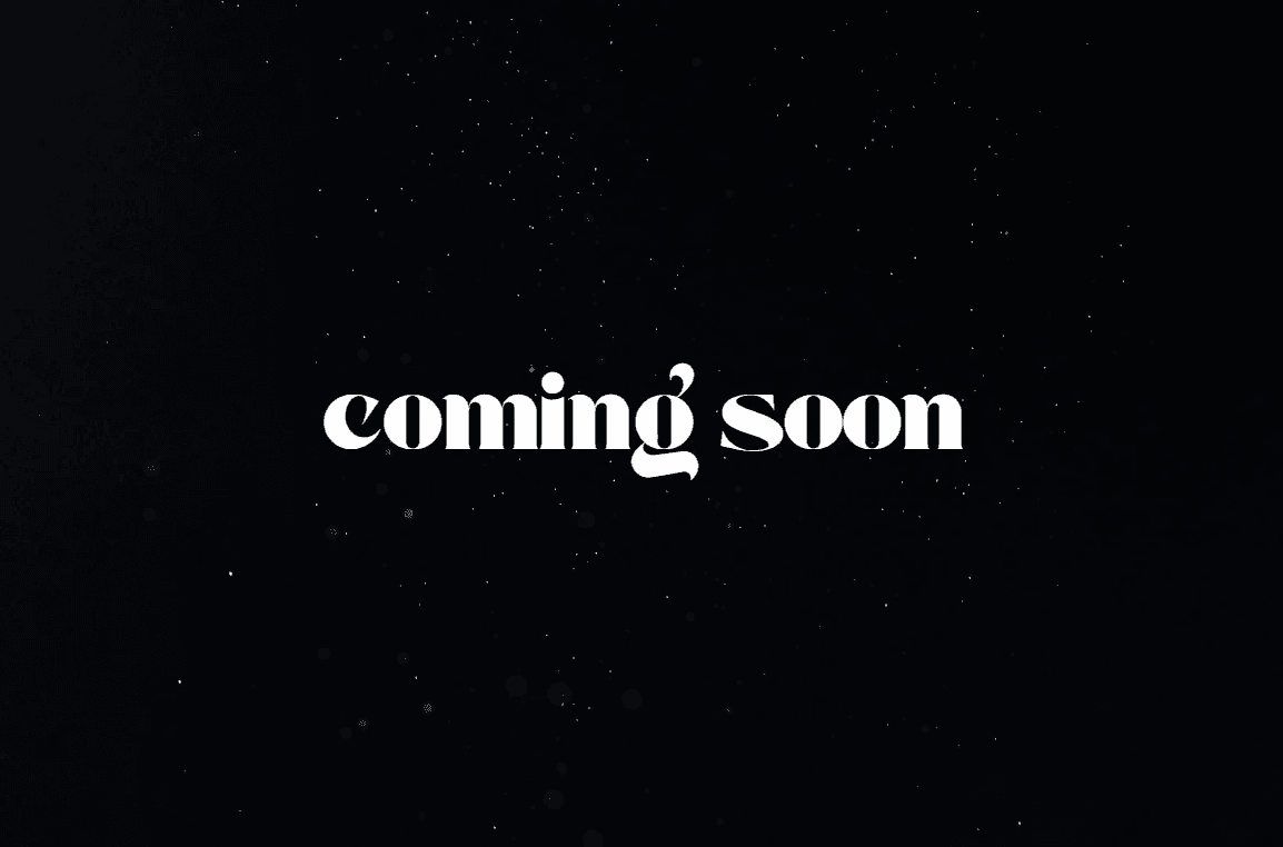 Coming soon